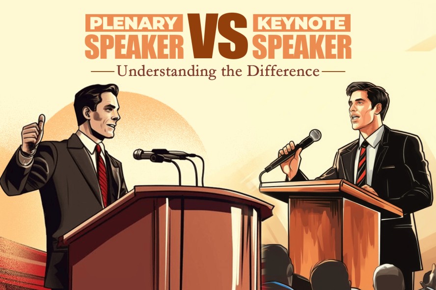 Ever been at a conference or event and wondered about the roles of Plenary Speaker vs Keynote Speaker? 
Stick with us as we unravel the difference between them before your next event!