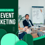 The featured image showcases a female professional giving a presentation, supposedly on event marketing, before her colleagues at a meeting