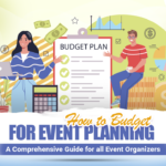 The featured image showcases an illustration of a woman and man pointing at a budget plan
