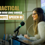 A keynote speech is what kickstarts an event